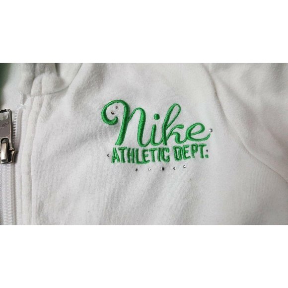 Nike Athletic Dept Hoodie Size M 10-12 Short Sleev - Picture 2 of 6